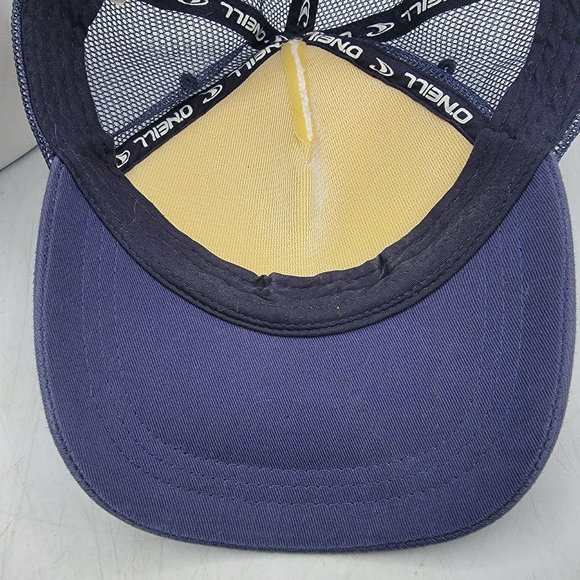 O\'Neill White Blue Adults Trucker Hat Cap Anchor Casual Lightweight Comfort main image 8